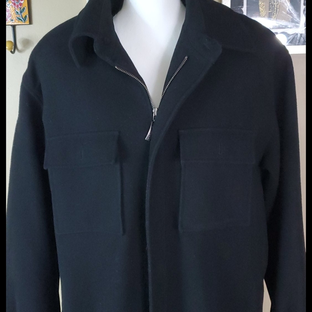 Liz Claiborne black wool jacket - Picture 4 of 8